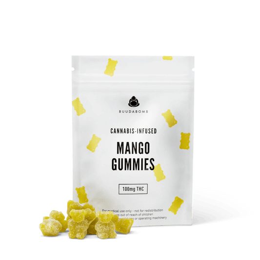 BuudaBomb Mango Gummies 100MG