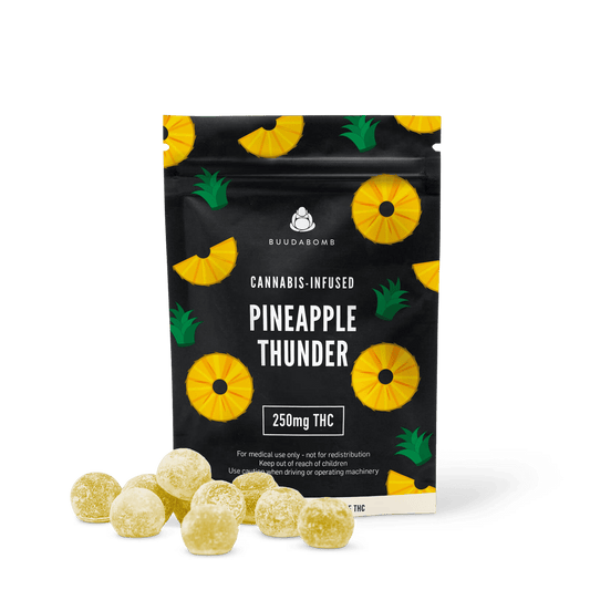 Buudabomb Pineapple Gummies 250MG