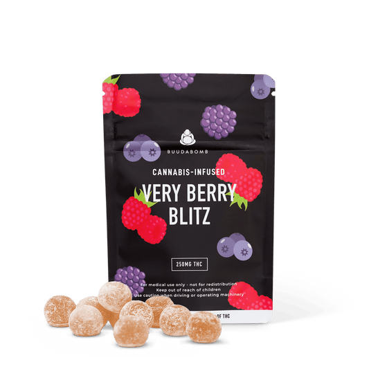 BuudaBomb Very Berry Blitz 250MG